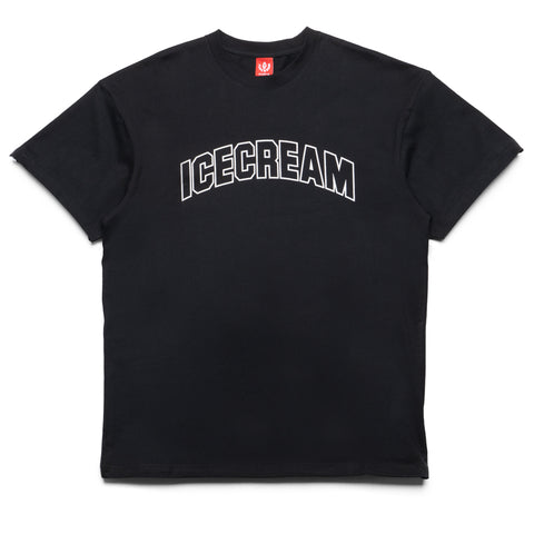 Ice Cream Outline Tee - Black