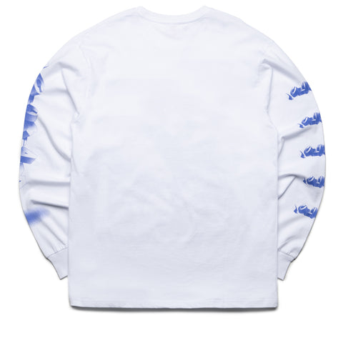 Ice Cream Count Em L/S Knit Tee - White