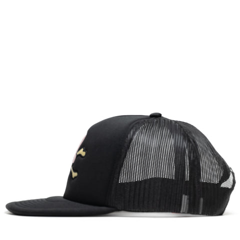 Ice Cream Cones N Bones Trucker Hat - Black