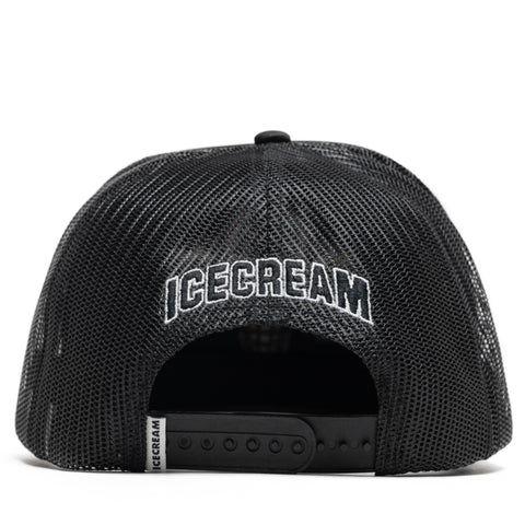Ice Cream Cones N Bones Trucker Hat - Black