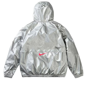 Palace x England x Nike Anthem Jacket - Pewter Grey/Bright Crimson