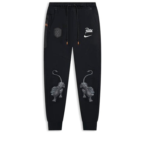 Patta x Netherlands x Nike Tech Fleece Joggers - Black/White