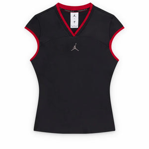 Mowalola x Jordan Tee - Black/Gym Red
