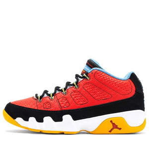 Air Jordan 9 Retro Low 'What The Kilroy' - Black/Challenge Red
