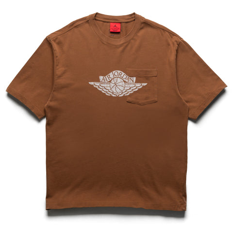 Jordan Flight Essentials Pocket Tee - Light British Tan/Shadow Brown