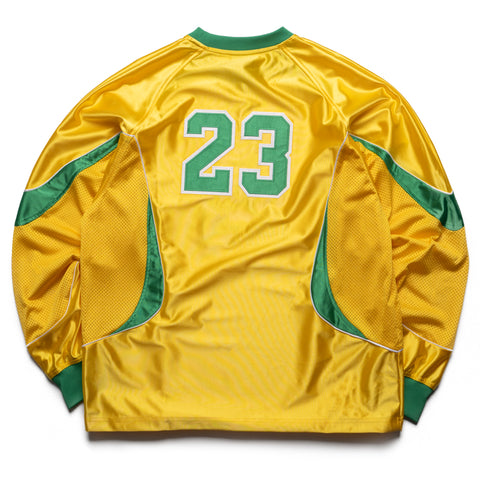 Jordan Brazil Goalie Jersey - Varsity Maize/Lucky Green