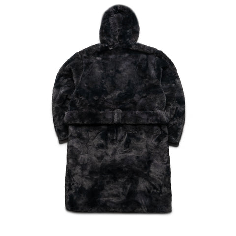 Jordan Holiday Fur Robe - Thunder Grey
