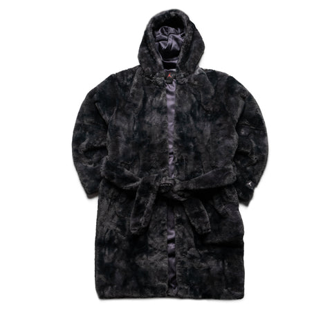 Jordan Holiday Fur Robe - Thunder Grey