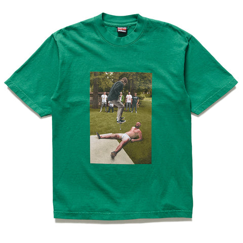 Babylon x Jackass Cup Test Tee - Green Bottle