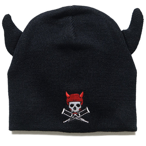 Babylon x Jackass Devil Beanie - Jet Black