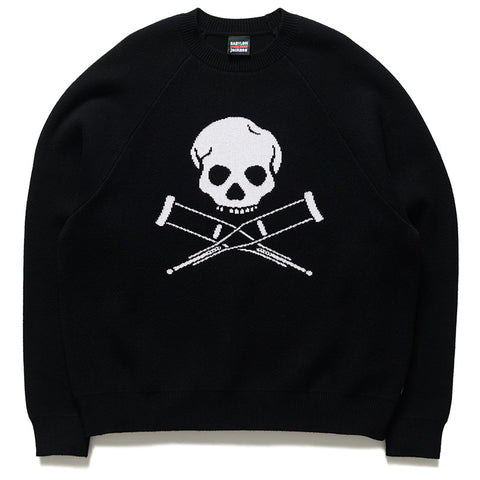 Babylon x Jackass Logo Sweater - Jet Black