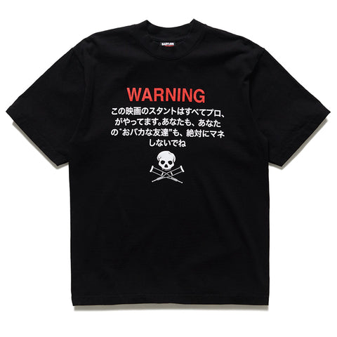 Babylon x Jackass Warning Tee - Jet Black