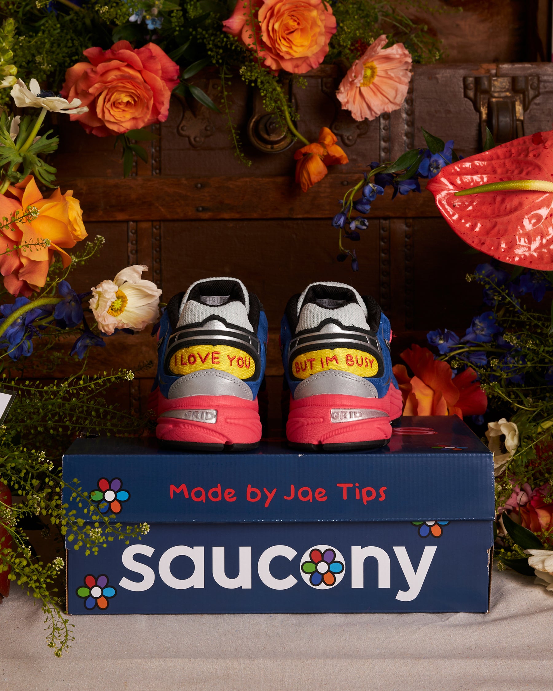 Jae Tips x Saucony Grid Jazz 9 - Balloon Blue – Sneaker Politics