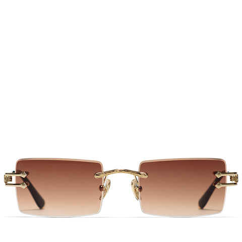 James Oro Authentic II - Brown Tint/Gold