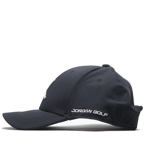 Jordan Club Dri-FIT Structured Golf Snapback - Black/Sail