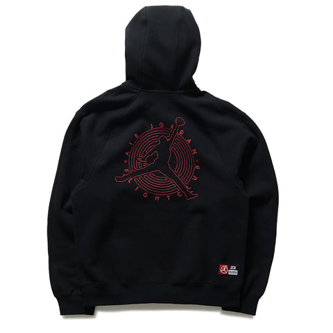 Jordan Flight Club Fleece Full Zip Knit Sweatshirt - Black