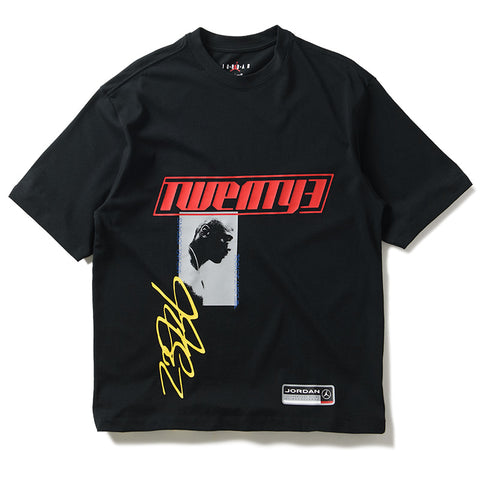 Jordan Flight Essentials Oversized Tee - Black/White