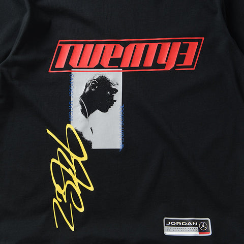 Jordan Flight Essentials Oversized Tee - Black/White