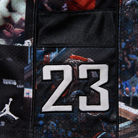 Jordan Flight Printed Cat Scratch Shorts - Black