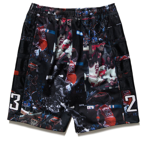 Jordan Flight Printed Cat Scratch Shorts - Black