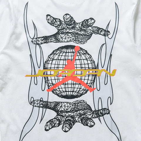 Jordan Graphic Tee - White/Infrared 23