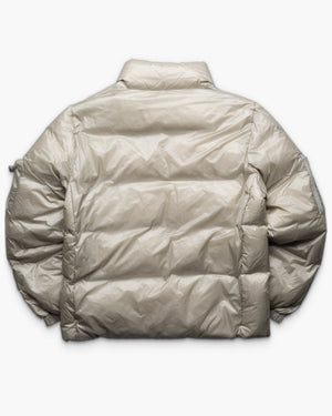 KidSuper Translucent Face Puffer - Green