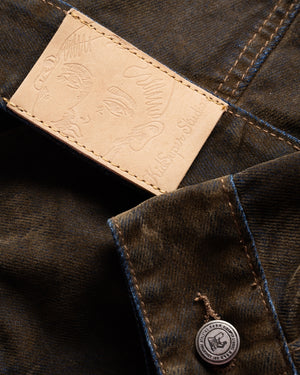 KidSuper Flocked Work Jacket - Brown