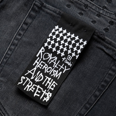 Ksubi Van Winkle 3rd Degree 99 Denim Pant - Black