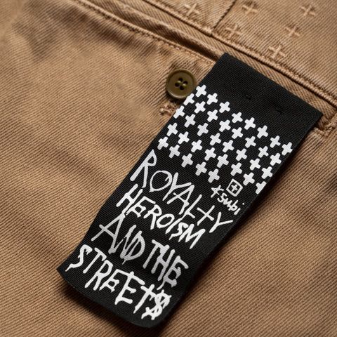 Ksubi Rival Chino Trouser - Driftwood Tan