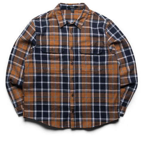 Ksubi Rosebowl 1999 L/S Shirt - Rusted Navy
