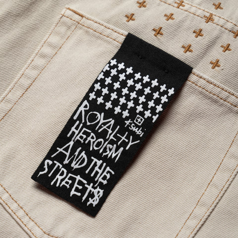 Ksubi Maxx Denim Short - Ivory