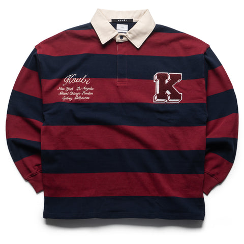 Ksubi Rugged Rugby Jersey - Fire Fade