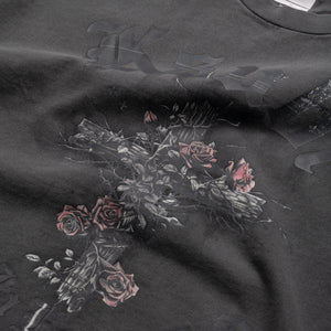 Ksubi Thorned Ekcess Tee - Charcoal