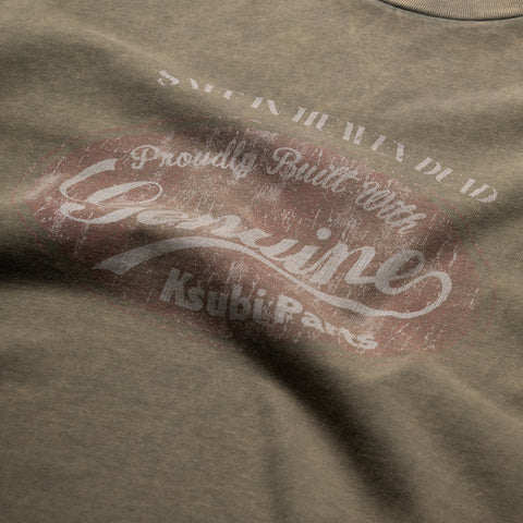 Ksubi Spare Ekcess Tee - Militant Green