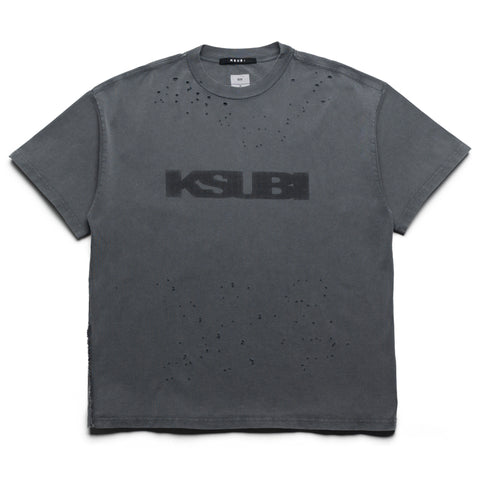 Ksubi Rugged Ekcess Tee - Blasted Black