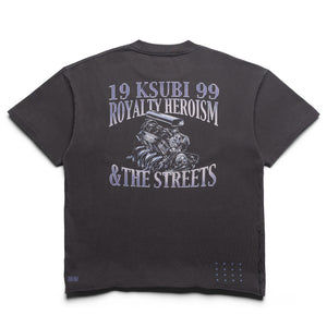 Ksubi Engine Ekcess Tee - Charcoal