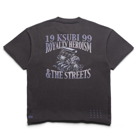 Ksubi Engine Ekcess Tee - Charcoal
