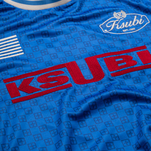Ksubi Zoom Moto Jersey - Bolt Blue