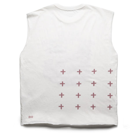 Ksubi Paradiso Cut Off Tee - Vintage White