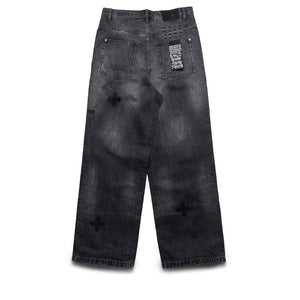 Ksubi Maxx Blakk Metal Kraftwerk Denim Pant - Black