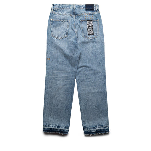 Ksubi Anti K Public Trashed 1999 Denim Pant - Indigo