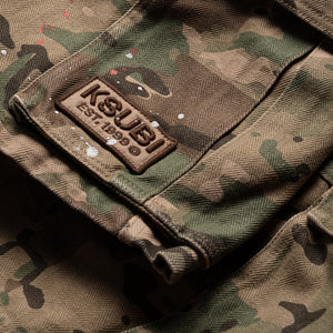 Ksubi Trooper Cargo Shorts - Woodland