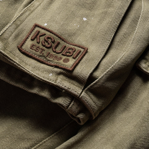 Ksubi Trooper Cargo Shorts - Militant