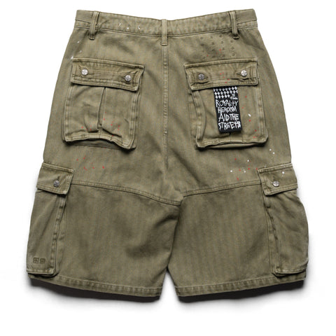 Ksubi Trooper Cargo Shorts - Militant