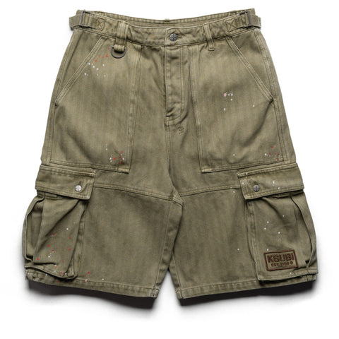 Ksubi Trooper Cargo Shorts - Militant