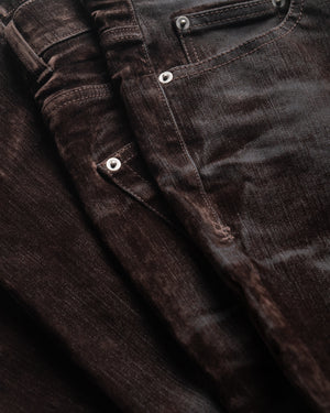 Ksubi Chitch Denim Pant - Chocolate Blur