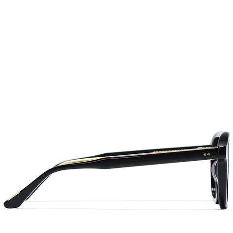 Krewe Zander Sunglasses - Black/Black Tea