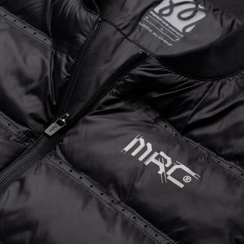 Malbon Run Club MRC Padded Vest - Jet Black