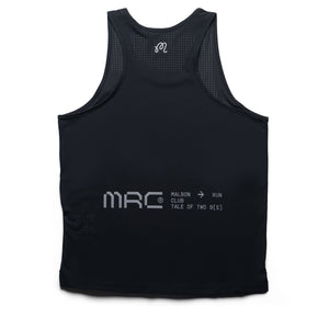 Malbon Run Club MRC Tank - Jet Black