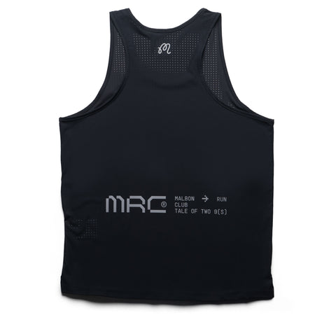 Malbon Run Club MRC Tank - Jet Black